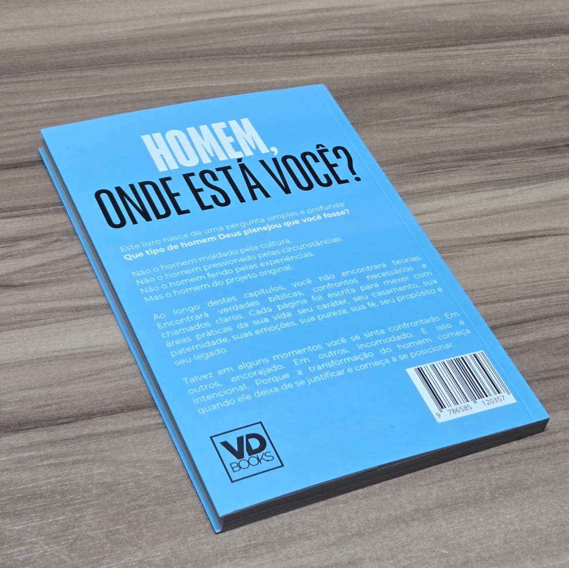 Livro Homem, onde está você? aberto